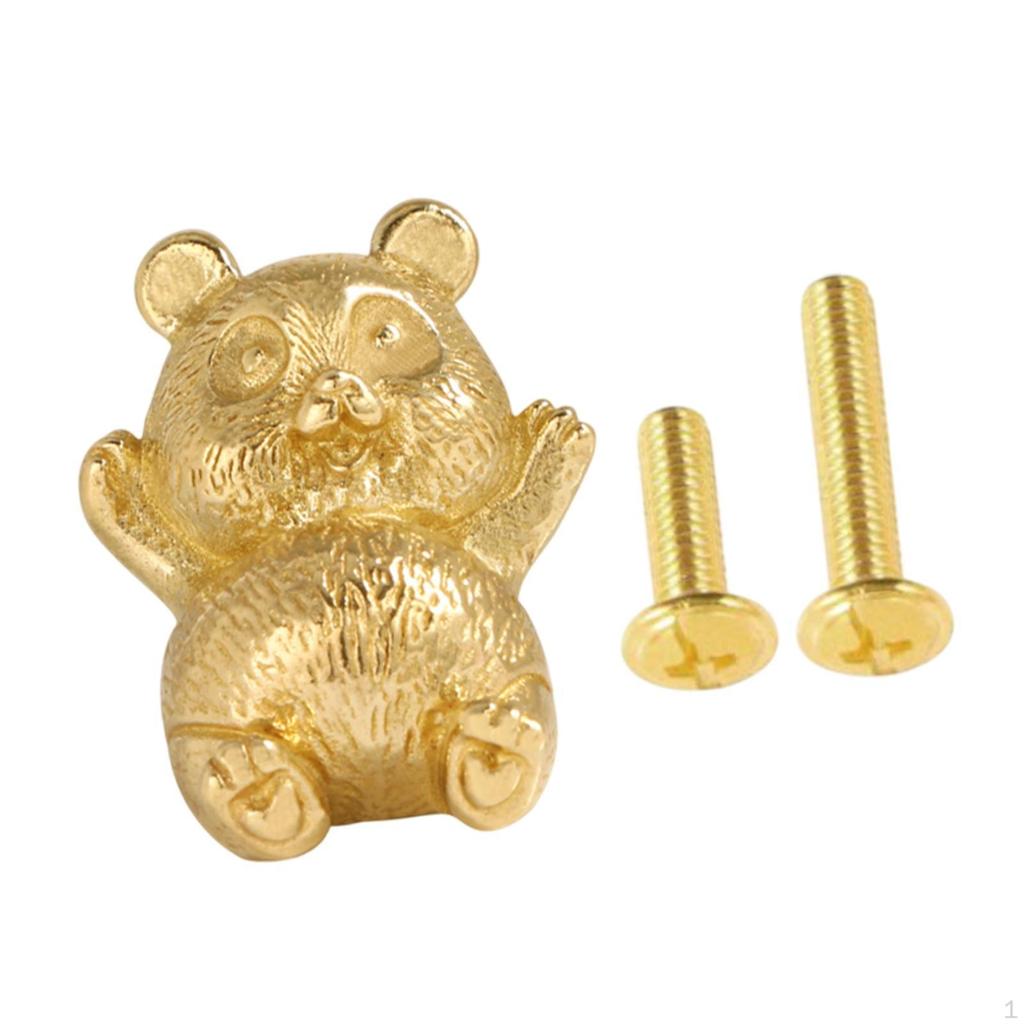 Очаровательная ручка для мебели в виде панды для кухонных шкафов и ящиков