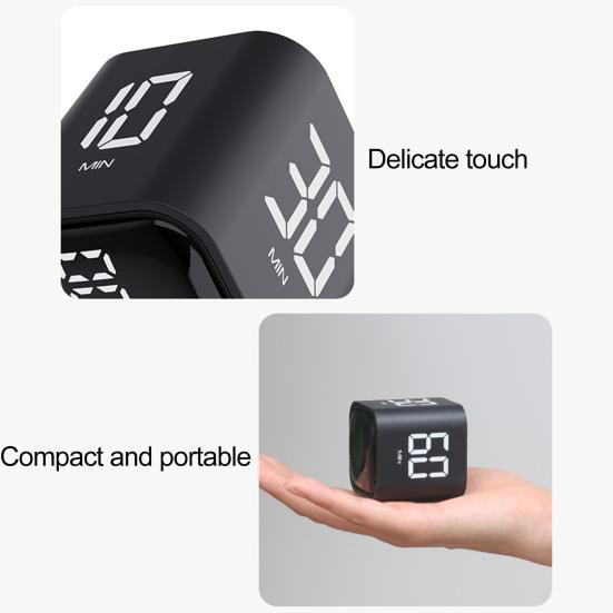 Датчик силы тяжести Переворачивающийся светодиодный дисплей Время 4 предустановленных двойных режима Время