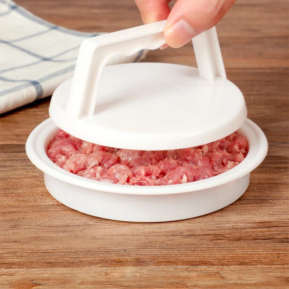 YS00048 - Plastic filled hamburger maker, used for barbecue, hamburger molds, kitchen tools, parties, 1 piece