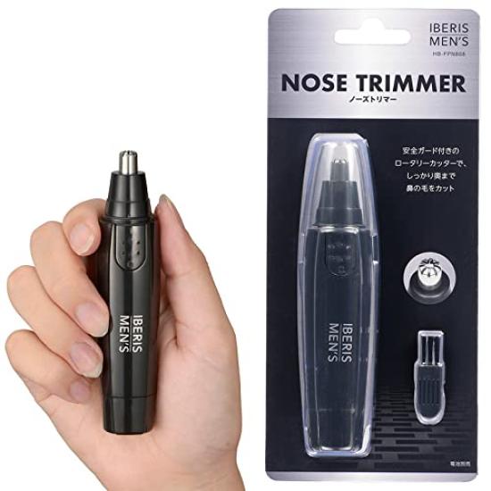 Ohm Electric Iberis Nose Trimmer Nose Hair Cutter Nose Hair Clipper Electric Battery Operated (OHM) Men's Men's Men's HB-FPN808 00-5860