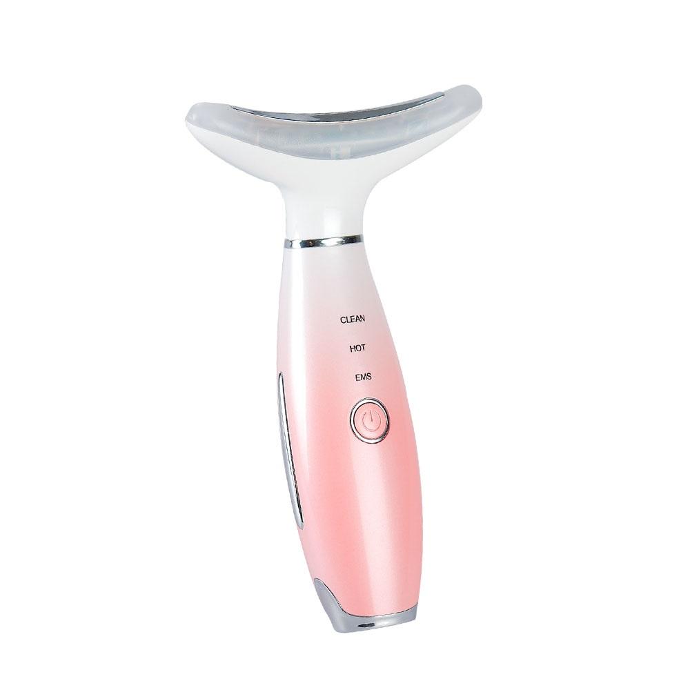 Neck And Face Beauty Device Face V-line Neckline Slimmer Neck Lifting Vibration Facial Massager Double Chin Reducer Skin Care