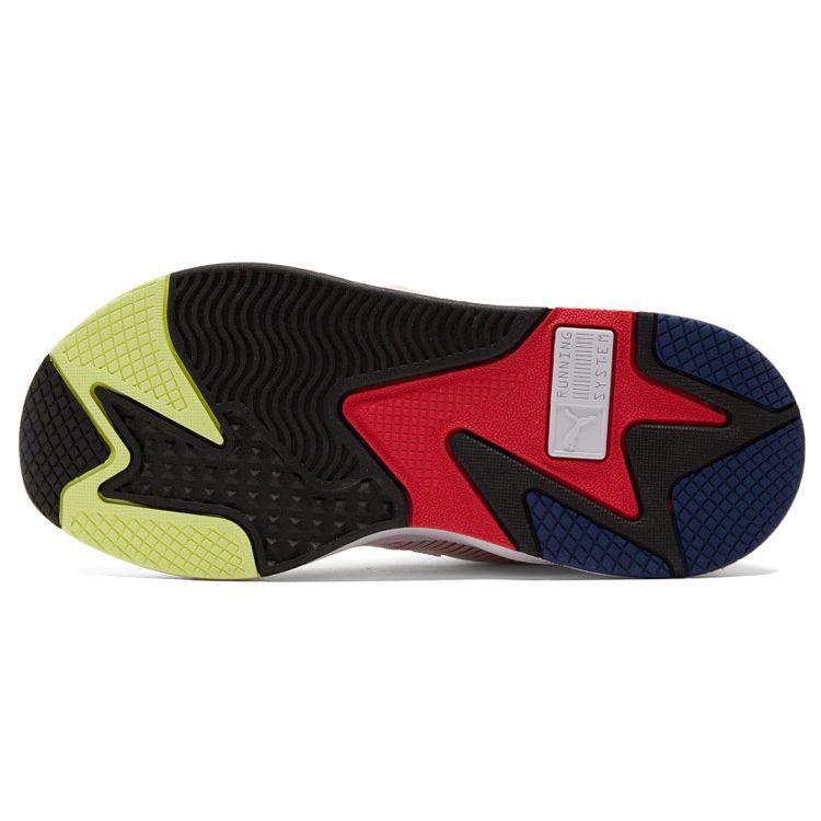Puma RS-X Унисекс Белые Красные Желтые Синие Низкие Повседневные Кроссовки 380573-01