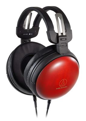 Проводные наушники Audio Technica с высоким разрешением, совместимые с источником звука, корпус из дерева ATH-AWAS
