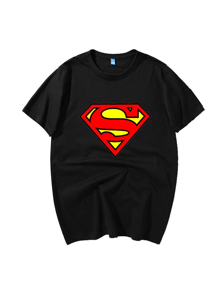 Superunisex Pure Cotton Tshirt For Youth And Fashion Unisexs And Unisexs Couples Childrens Round Neck Loose Short Sleeved Shirt