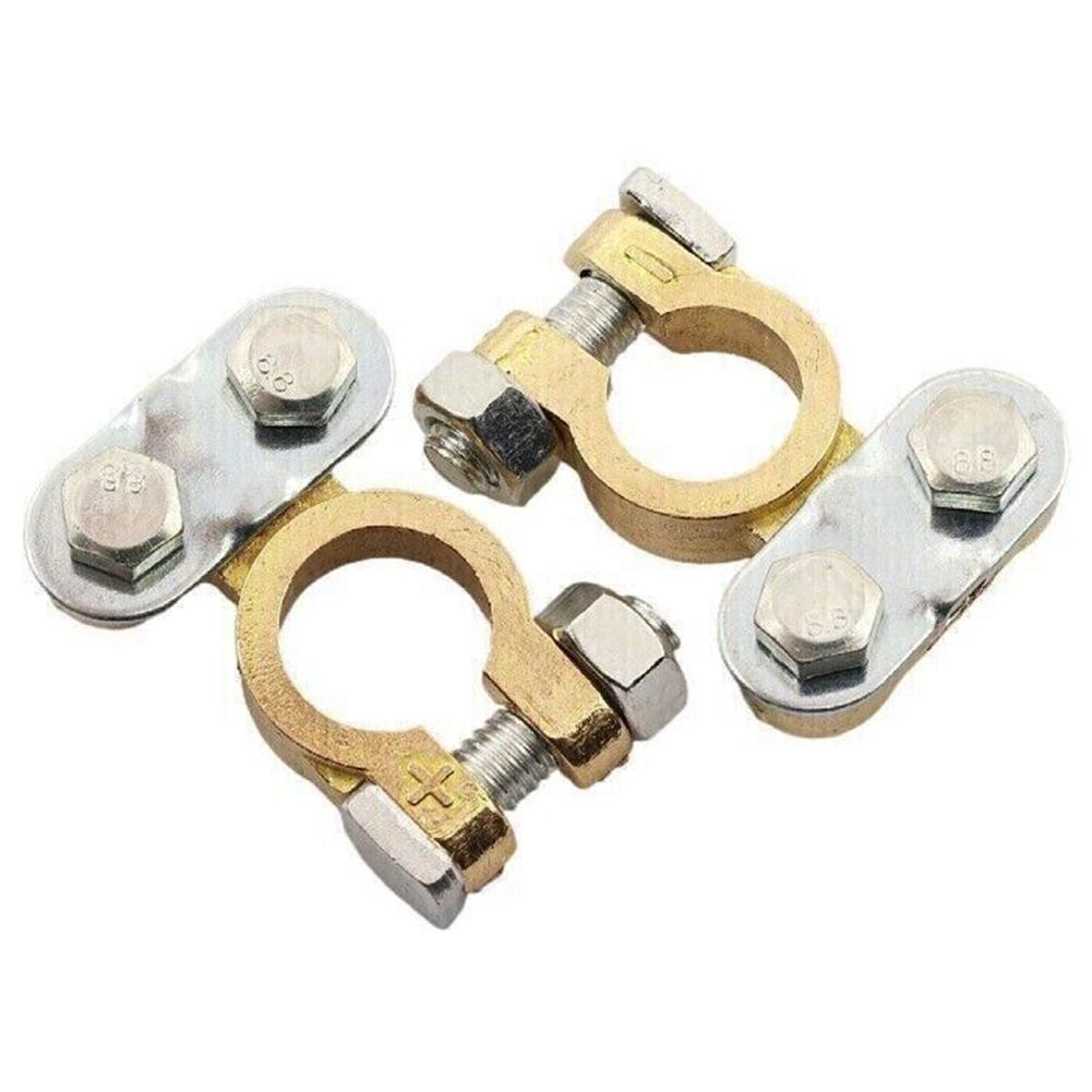 Battery Terminals Van 21mm Head Width Brass/Aluminium