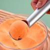 2Pcs Lightweight Ice Cream Dessert Spoon Creative Fruit Ball Spoon Ice Cream Scoop  Kitchen Supplies
