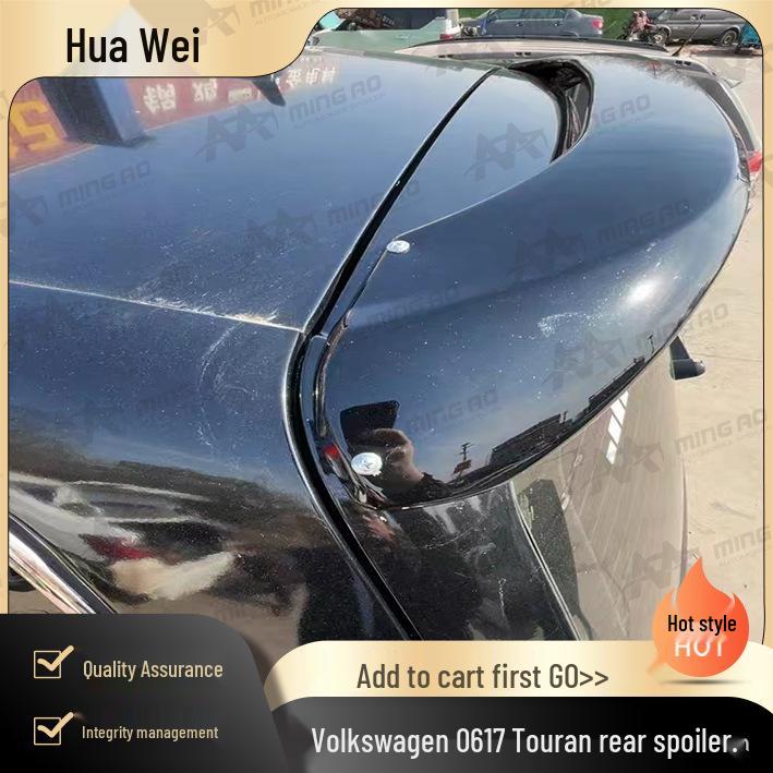 Задний спойлер для Volkswagen Touran 2006-2017: Установка без сверления