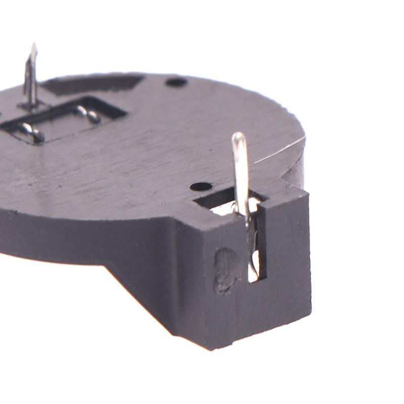 20 шт. держатель для батареи Cr2032, держатель для монет, коробка, розетка Cr2032 с 2 контактами, 3 В, черный монтажный провод, нужен припой