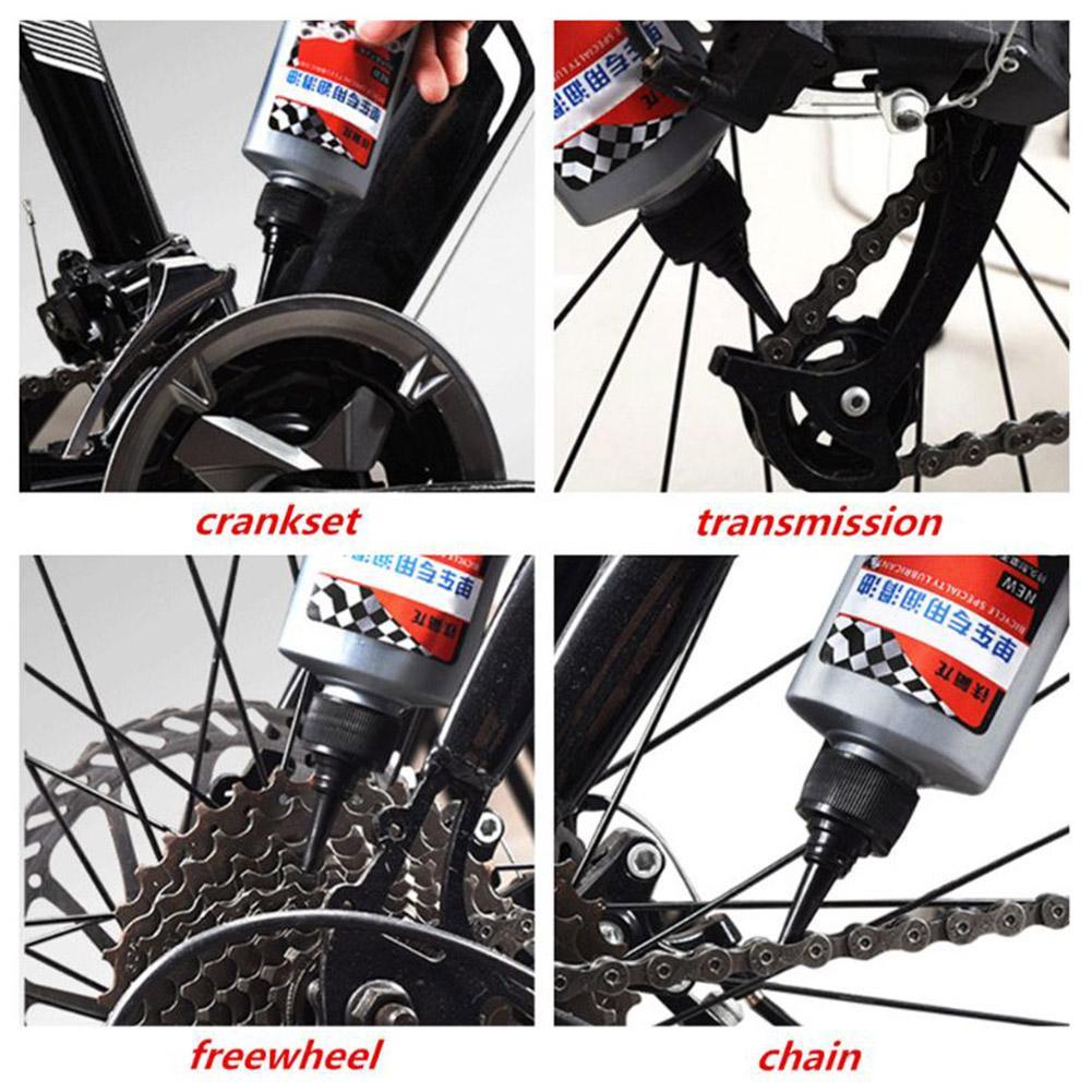 100 мл Масло-сухая смазка для велосипеда, Специальное для MTB, шоссейного и горного велосипеда, Подходит для цепи, вилки, маховика, Защищает от ржавчины, Снижает трение