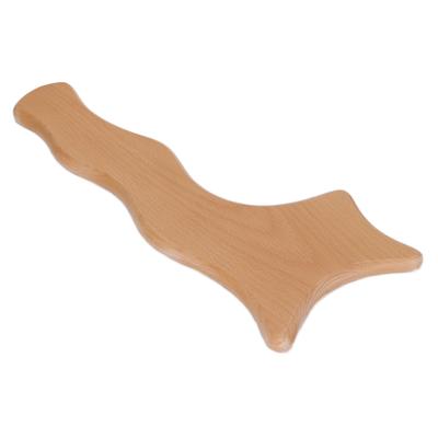 Деревянная доска Гуаша, стимулирующая лимфодренаж, антицеллюлитный массаж Гуаша