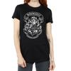 Harry Potter Womens/Ladies Hogwarts Crest Cotton Boyfriend T-Shirt