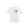 MLB T-Shirt New York Yankees Judge Casual Simple Short Sleeve Kids Tops White 3Z3B7HN00-NYYAJ