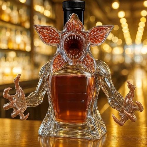 Бутылка для виски Monster Season 1 10-й юбилейный commemorative bottle Креативная бутылка для хранения коктейлей Красного вина Короля Демонов