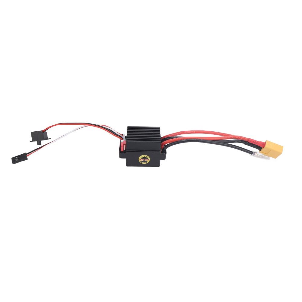 320A Brushed ESC Waterproof RC Motor Controller Durable Two Way Speed Controller RC Cars