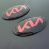 RXEC6 Car Front Hood Emblem Rear Trunk Badge for KIA sportage ceed sorento cerato optima picanto rio soul k3 k5 stonic Sticker fitting