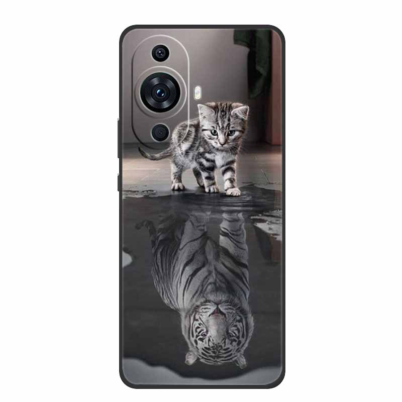 Чехол для Huawei Nova 12s Популярный Черный Силиконовый Мягкий Задний Чехол-Крышка Для Телефона Huawei Nova 12s Чехол Nova12s 12 s Funda 6.7