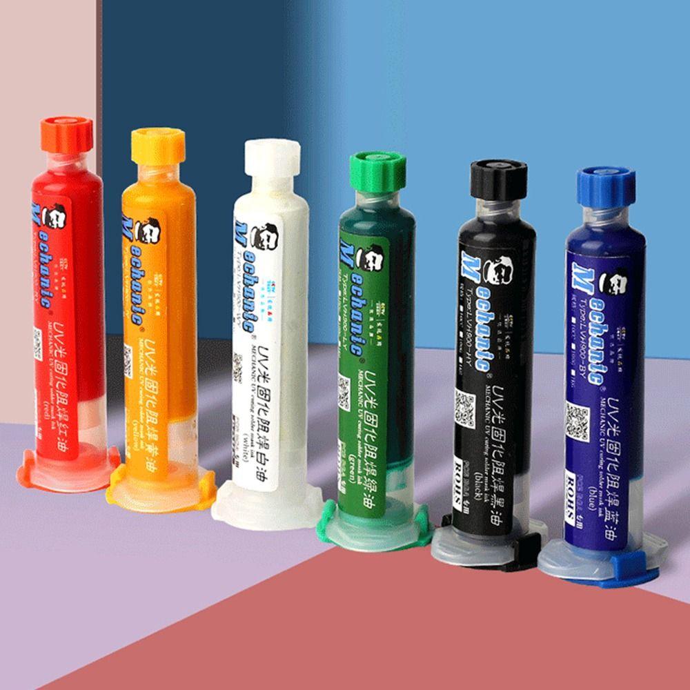 10CC UV Light Curing Oil Prevent Corrosive Arcing UV Curable Solder Welding Flux BGA PCB