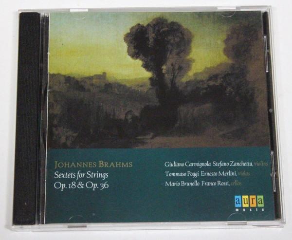 CD JOHANNES BRAHMS - Sextets for Strings Op.18 & Op.36 AUR4262 Aura Music srl Italy Classical Used