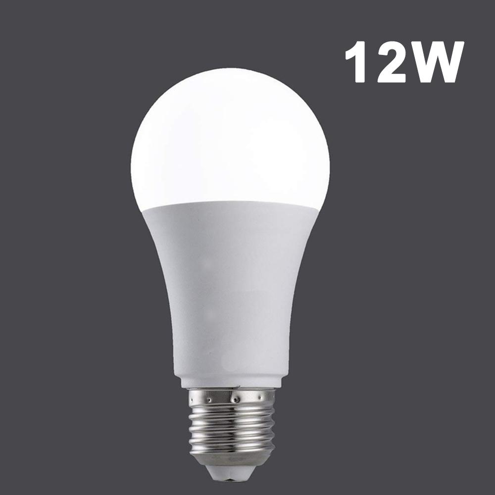 1шт E27 белый умный датчик светодиодная лампа авто чувствительные огни