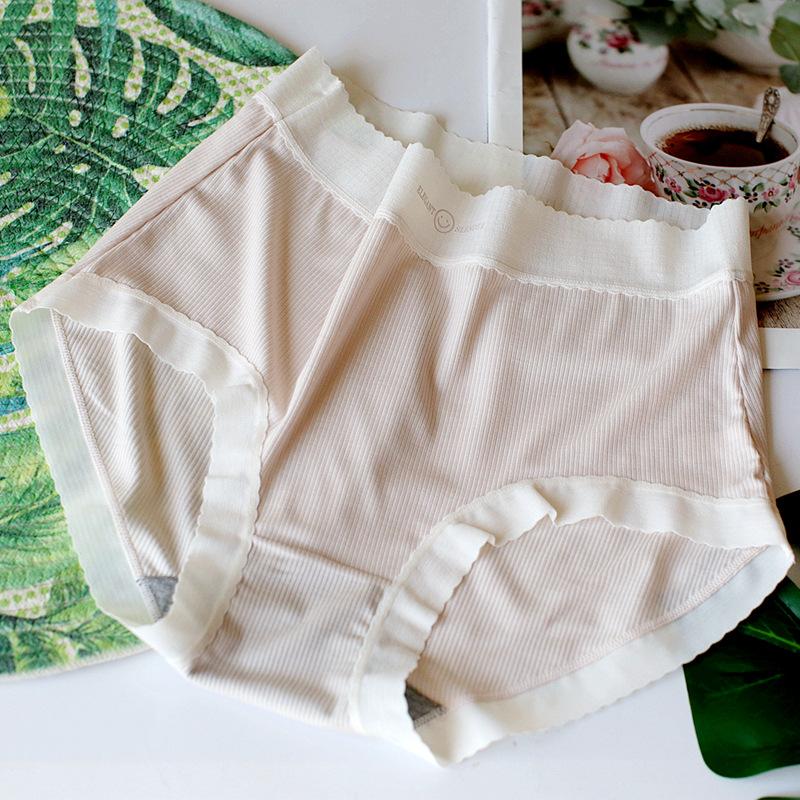 Threaded Lace Underwear Package Hip Mid-waist Women's Panty Triangle Panties Breathable Comfortable Panties