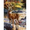 5D DIY полная круглая дрель алмазная живопись олень животное Алмазная вышивка набор крестиков мозаика подарок из смолы настенное искусство домашний декор