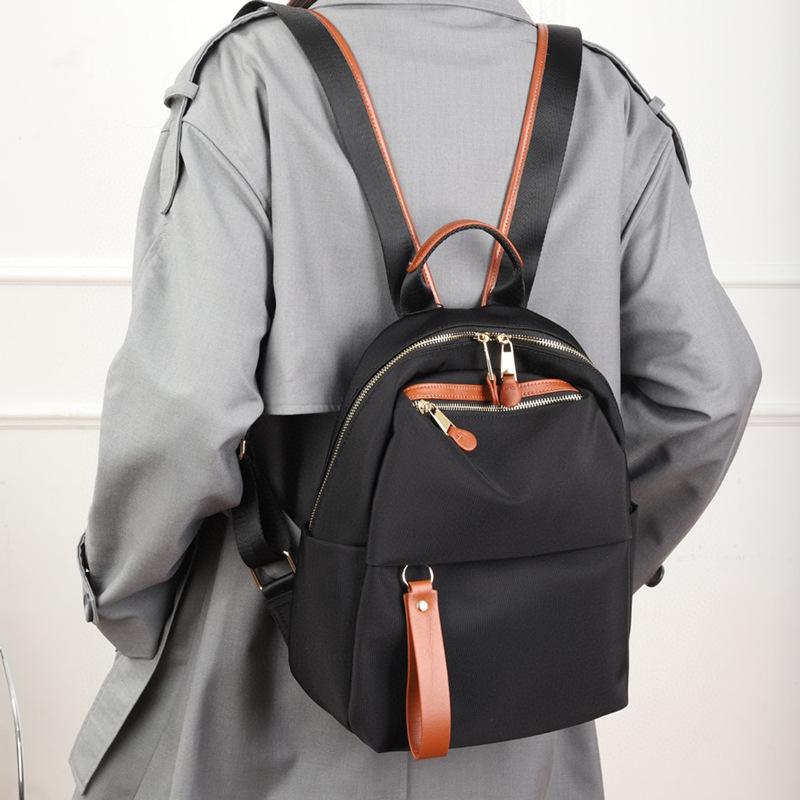 Водонепроницаемый легкий рюкзак из ткани Оксфорд, женский нишевый дизайн, повседневный рюкзак, мода