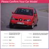 for Seat Arosa 1997~2004 Chrome Exterior Door Handle Cover Car Accessories Stickers Trim Set 1998 1999 2000 2001 2002 2003