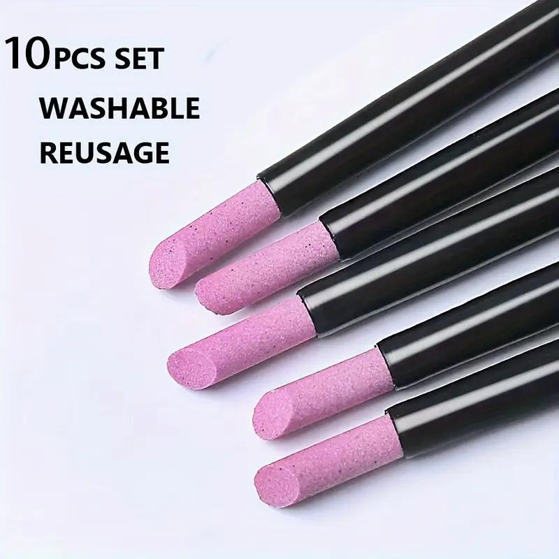 1 шт./5 шт. Пилка для ногтей, пушер для кутикулы, камень для кутикулы, шлифовальные палочки для ногтей, ручка для нейл-арта, средство для удаления кутикулы, триммер, баффер, инструменты для маникюра