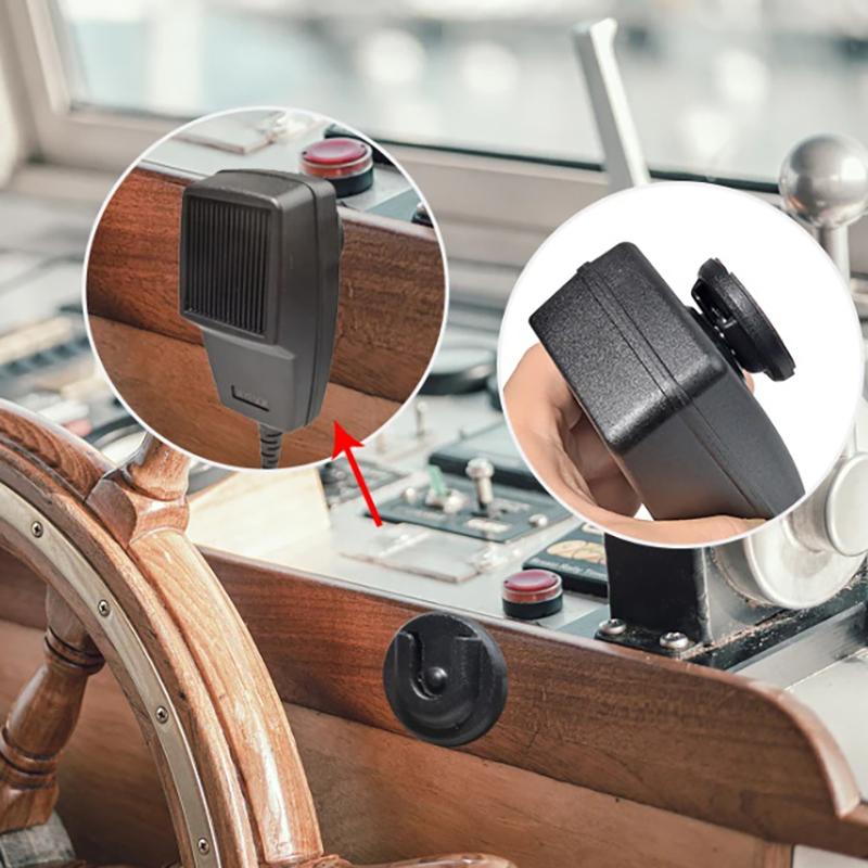 Ручная рация с креплением на плечо, динамиком, микрофоном, портативная рация CB, держатель на пояс, кронштейн для приборной панели для Motorola Yaesu