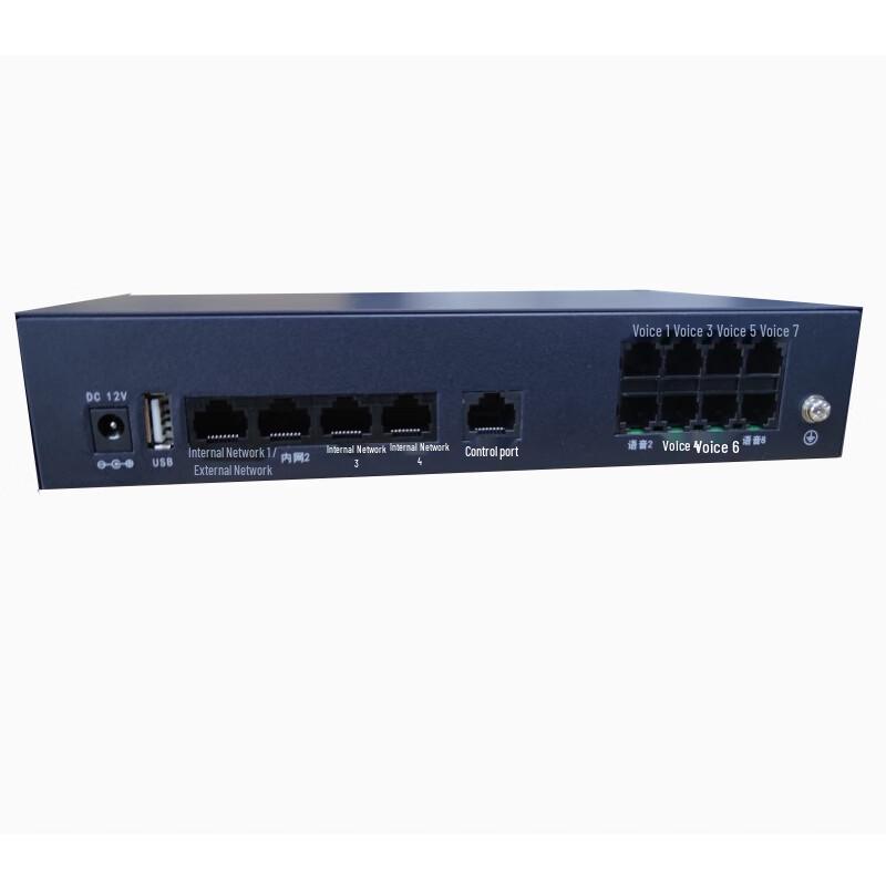 OfficeTen 8-Port VoIP SIP Gateway IAD1800E-S8