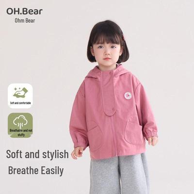 Детская ветрозащитная куртка для девочек Ohm Bear