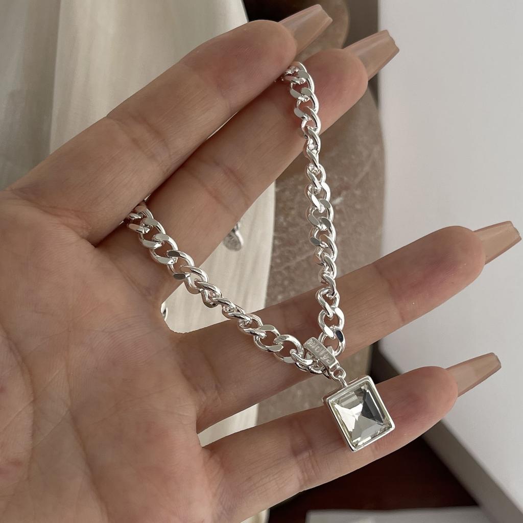 100% Solid 925 Sterling Silver Bracelet for Women Men Vintage Handmade Narrow Heart Bracelet Birthday Gift