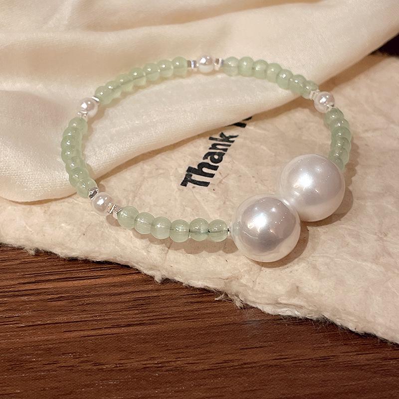 Женский роскошный браслет из натурального камня с бусинами, лидер продаж 2024 года - этнический китайский стиль