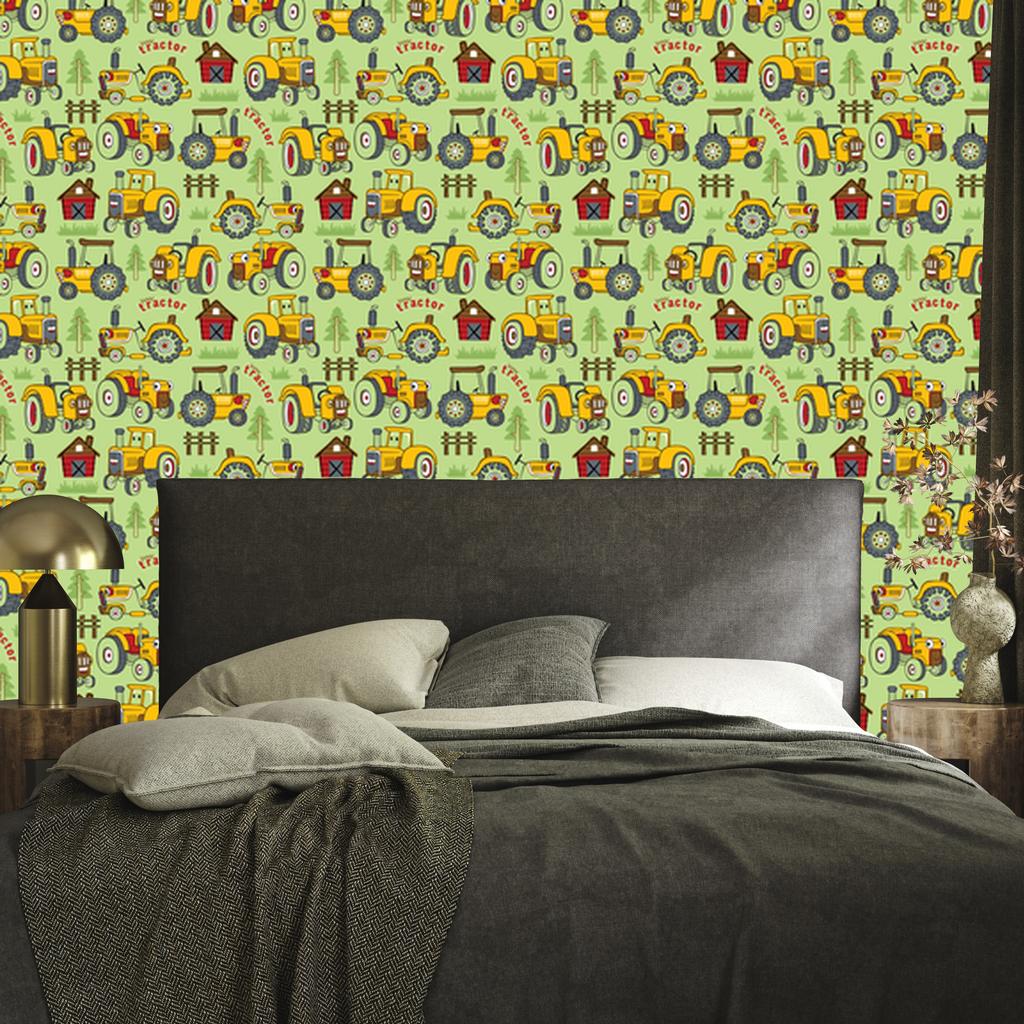 Joyful fairytale pattern wallpaper for living room and bedroom 50x1000