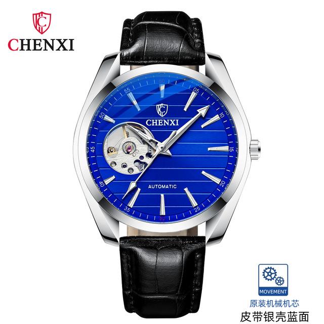 CHENXI 8806 2024 Топовый бренд Мужские часы Роскошные Автоматические Механические Водонепроницаемые Relog Chenxi Золотой Деловой Наручные часы