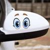 Глаза мультфильм забавные наклейки для глаз на автомобиль виниловая наклейка водонепроницаемые украшения автомобиля наклейки