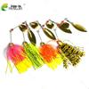 HENGJIA Fishing Lure 15g Metal Spinnerbait with Noise Maker