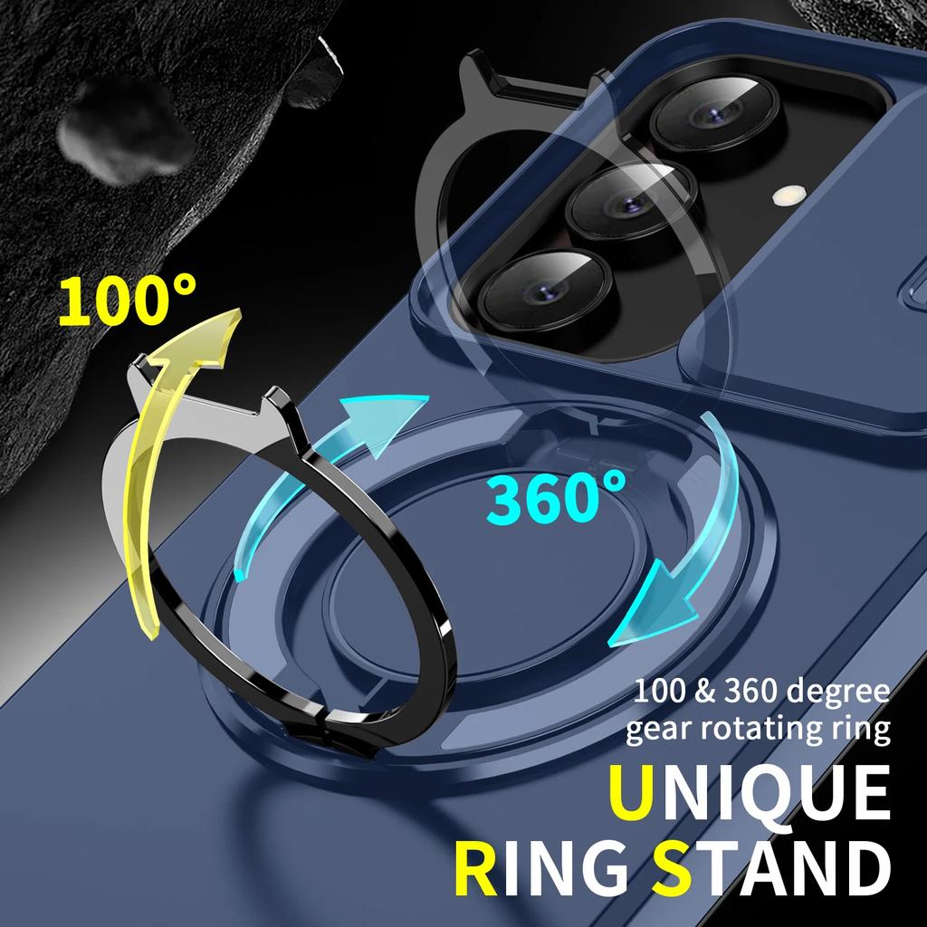 Защитный чехол для Samsung Galaxy S25 FE A17 S24 Ultra S23 S21 S22 Plus A16 A56 A36 A55 A35 A15 Противоударный чехол-подставка