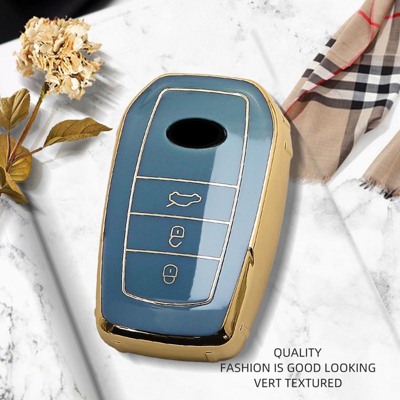Роскошный чехол для дистанционного ключа для Toyota CHR Rav4 Auris Avensis Prius Aygo Camry Land Cruiser Prado Crown Fortuner