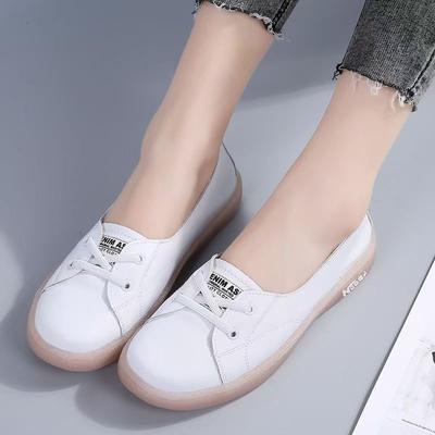 Мода Весна и Лето Мода Новые Сетчатые Дышащие Круглый Носок Неглубокий Вырез Повседневные и Удобные Плоские Туфли для Ходьбы Кроссовки