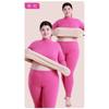 Womens Thermal Underwear Set Fleece Lined Winter Warm Base Layer Plus Size