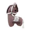 Stuffed Mini Horse Doll Cute Handcrafted Tiny Horse Miniature Stuffed Horse DIY Craft Accessory for Backpack Charm Keychain Brooch Party Favors