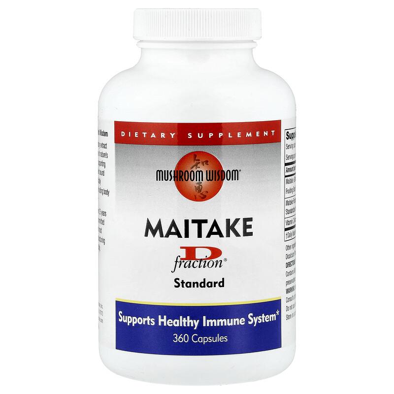 Maitake D-Fraction®, Standard, 360 Capsules
