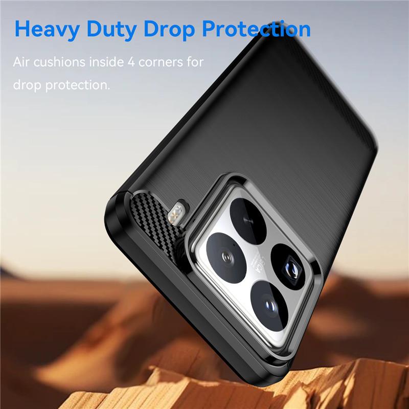 Для Xiaomi 15 Pro 5G Чехол для Xiaomi 15 Pro Чехол 6,36 дюйма Противоударный мягкий силиконовый защитный бампер для Xiaomi 15 Pro