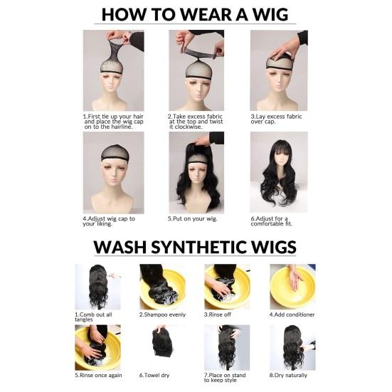 Женский длинный вьющийся парик, средняя часть, естественный вид, термостойкое высокотемпературное волокно, черные, красные, белые волнистые синтетические волосы