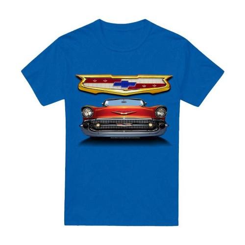 Chevrolet Unisex Adult 1957 Bel Air Grille T-Shirt