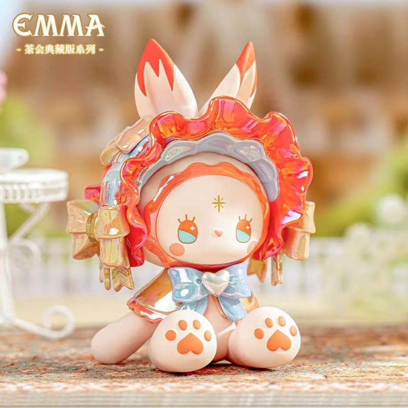 Emma Secret Forest Tea Party Collection Blind Box Trendy Toy Anime Figurine Cute Collectible Doll Desk Decor Birthday Gift