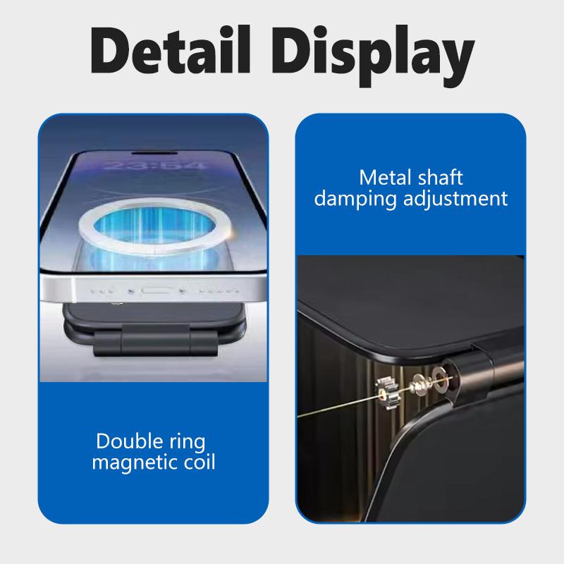 Foldable Magnetic Car Mount Air Vent Holder Phone Stand For Volvo Xc60 Xc90 V40 V60 S60 V50 V90 S80 C40 XC40 V70 XC70 C30 BO7