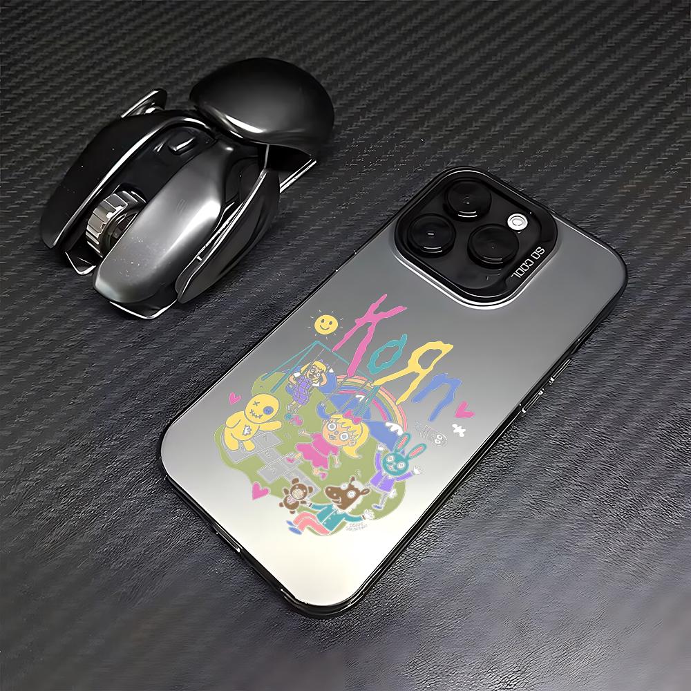 K-Korn Rock Band Phone Case for Samsung Galaxy S25 S24 S23 S22 S21 S20 Note20 FE Ultra Edge Plus 4G 5G Anti Fall Matte Cover