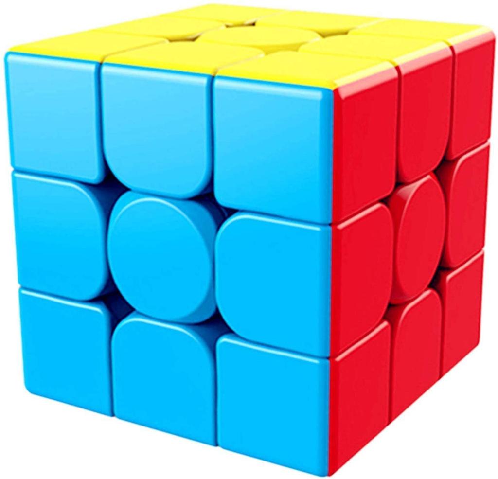 Волшебный кубик Рубика 3x3 без наклеек, развивающая игрушка для детей, рождественский holiday toy cube, головоломка, игрушка, подарок, подарок, детский (2025 Магнитная кубик 3x3)